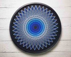 13 String Art On Canvas Patterns - Crafting News