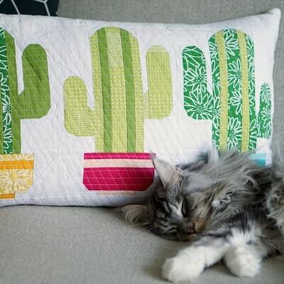 Cuddly Cactus Paper Piecing Pattern by Sugaridoo