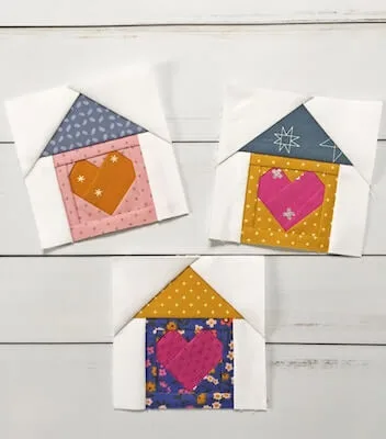 Home Sweet Home Foundation Paper Piecing Pattern by Center Street Quilts