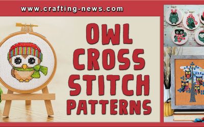 15 Owl Cross Stitch Patterns – Beautiful Stitch Art