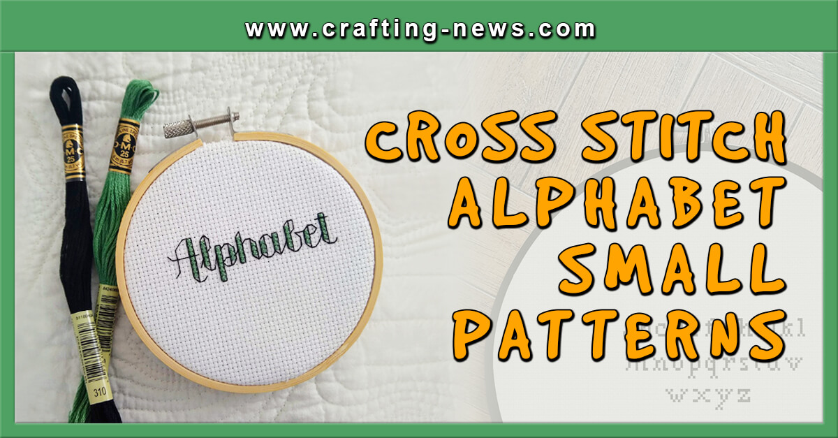 14 Cross Stitch Alphabet Small Patterns