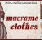 MACRAME CLOTHES