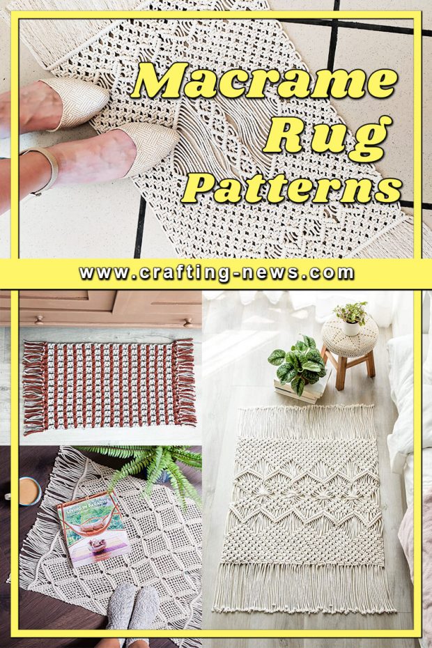 MACRAME RUG PATTERNS