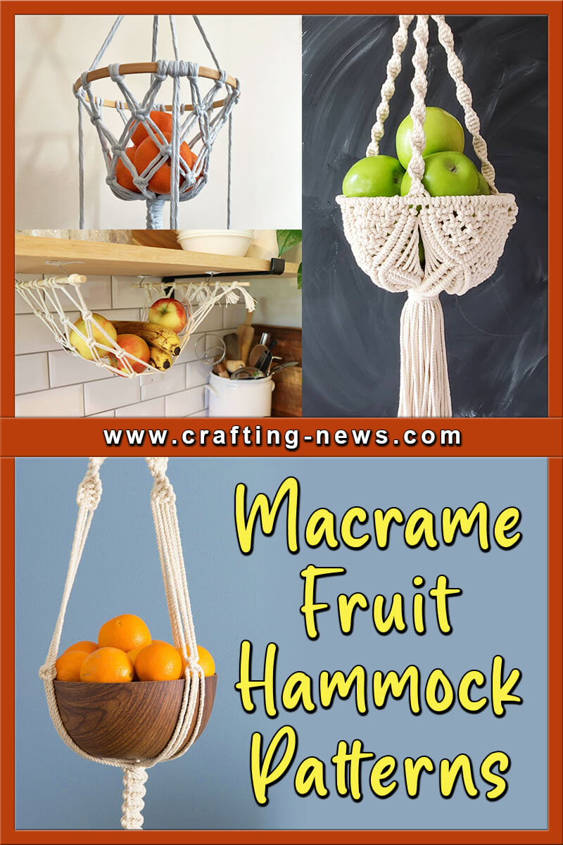 Macrame Fruit Hammock Patterns