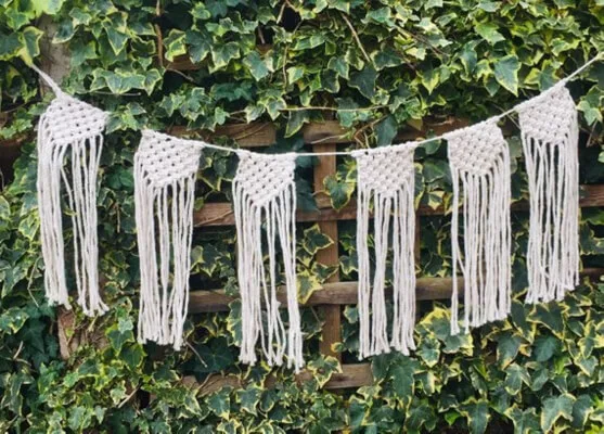 Boho Chic Macrame Garland Pattern by RosaMayCrafts