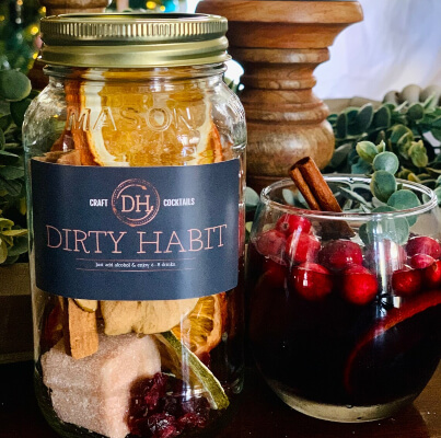 DH Signature Winter Sangria Infusion Mix from DirtyHabitCoctails