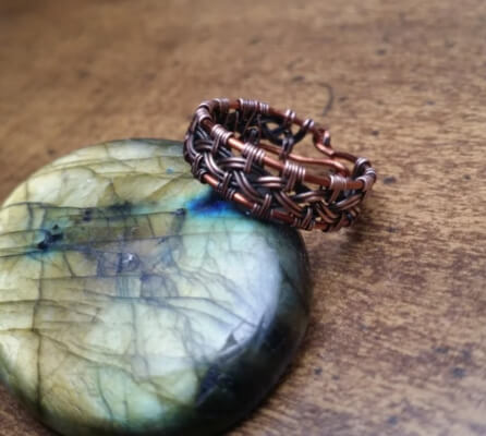 DIY Ring Celtic Knot Wire Wrap Tutorial by TimelessTempest