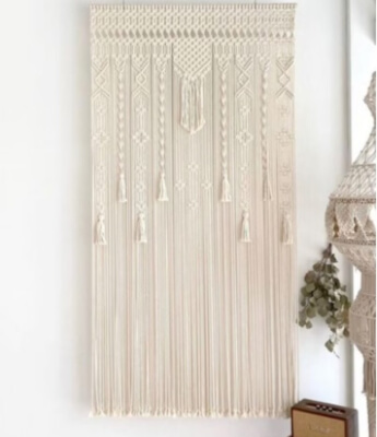 Macrame Curtain For Door or Window by argneeds