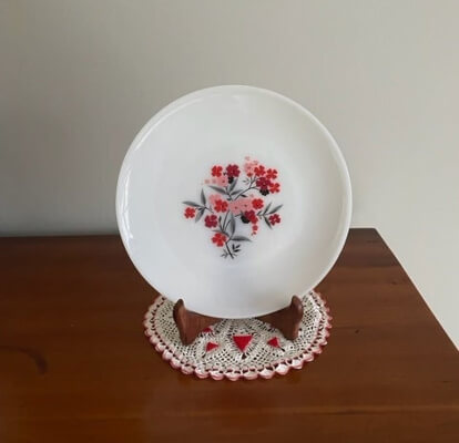 Vintage Fire King Primrose Plate from AntiqueEmmy