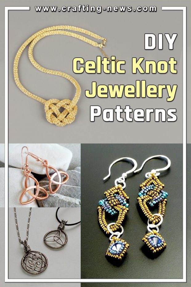 Celtic knot earrings tutorial sale