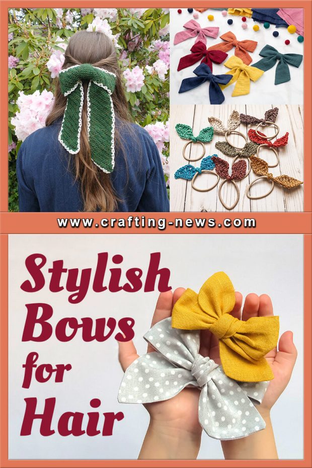 STYLISH BOWS FOR HAIR