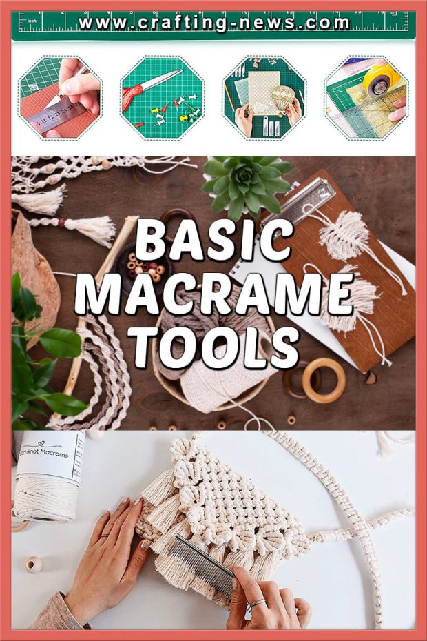 HERRAMIENTAS BÁSICAS DE MACRAMÉ