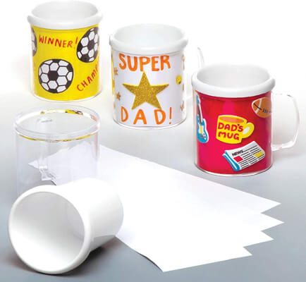 Baker Ross Design A Mug Paint Kit