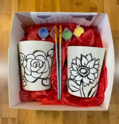 Coffee Mug Paint Kit from SareBearEverywhere