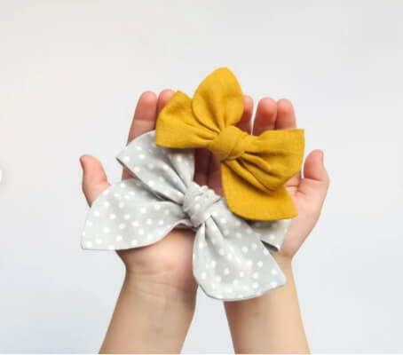 DIY Hair Bow Sewing Pattern by SandraPatterns