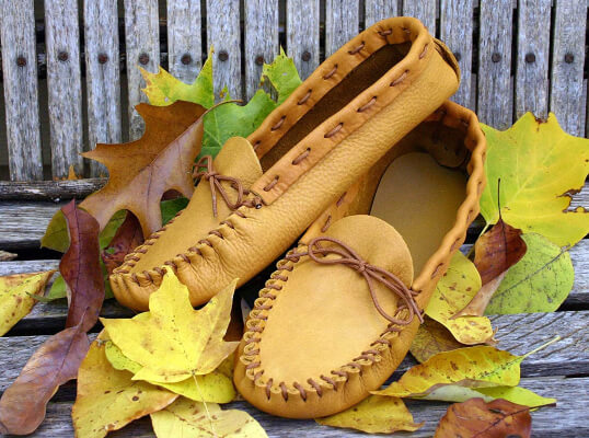 Leather Scout Moccasin Craft Set for Adults from Realeather Crafts Store