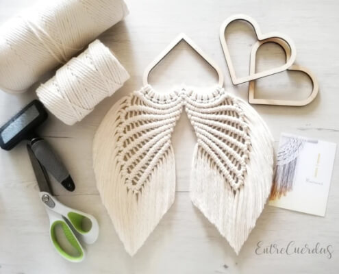 Macrame Wings Tutorial by EntreCuerdas