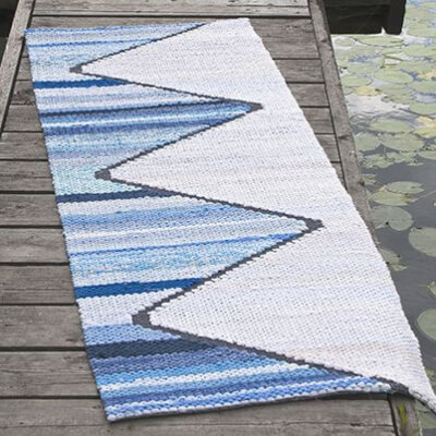 Marina Rag Rug Weaving Free Pattern from Lankava