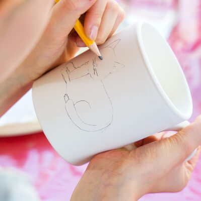 paint your own mug