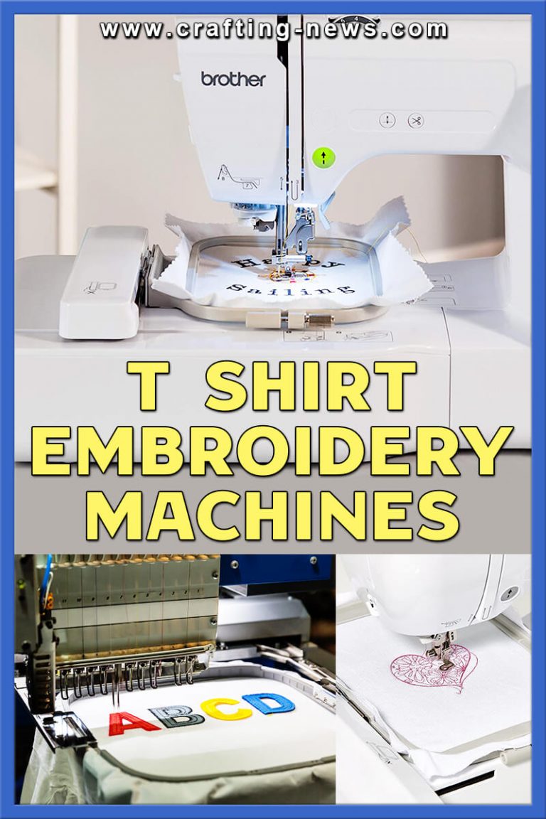7 Best T Shirt Embroidery Machines for 2024 Crafting News