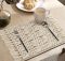 Boho Handmade Cotton Woven Macrame Placemats with Tassels