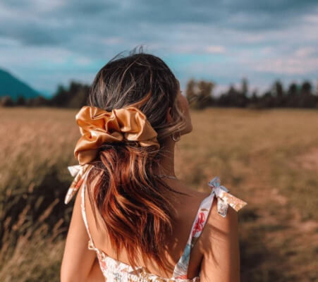 Masiva Hair Scrunchie Pattern from SewiStudio