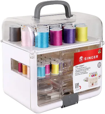 Singer Sew-It-Goes Sewing Kit & Craft Organizer