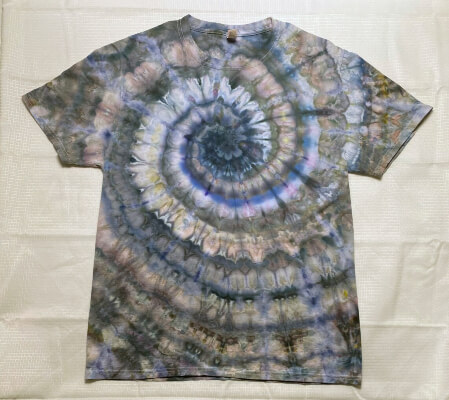 Spiral Geode Tie Dye by ConsumedToDye