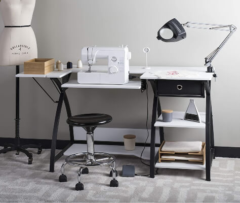 best sewing tables with storage