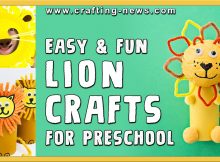 EASY AND FUN LION CRAFTS FOR PRESCHOOL