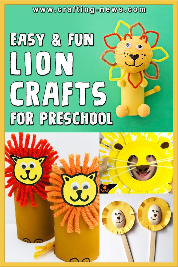 EASY AND FUN LION CRAFTS FOR PRESCHOOL