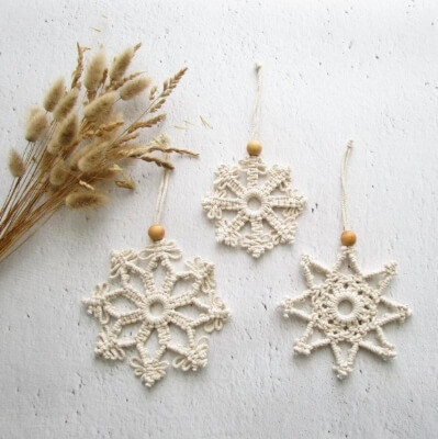 Macrame Star Tutorial by PeloteEtCompagnie