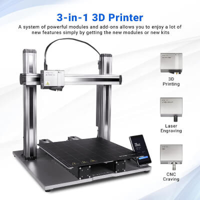 Snapmaker 2.0 A Modelos Impresora 3D 3 en 1