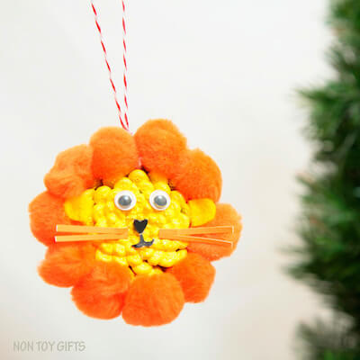Pine Cone Lion Ornament by Non-Toy Gifts