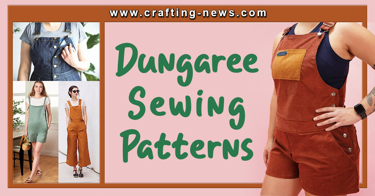 14 Dungaree Sewing Patterns