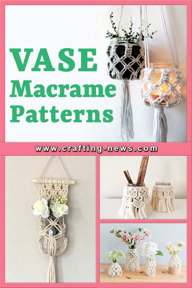 MACRAME VASE PATTERNS