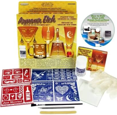Armour Etch Deluxe Glass Etching Kit from DIY Gateway