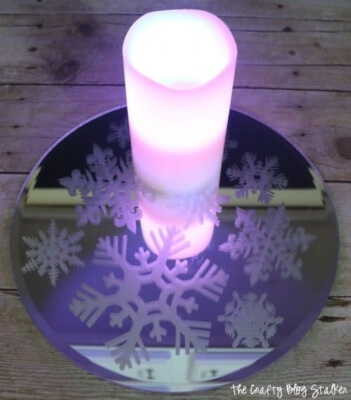 Candle Plates from The Crafty Blog Stalker