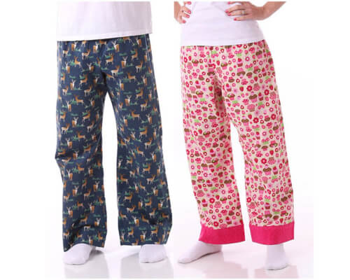 Patrón de pantalones de pijama para adultos Easy-Fit de Scientificseamstress