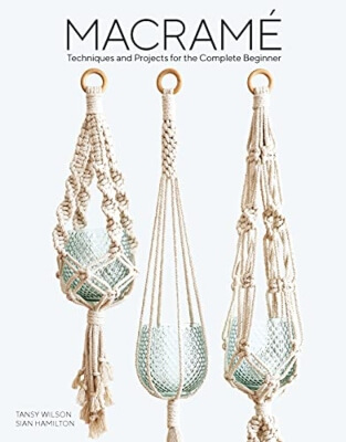 Macrame Pattern Book 11 projects to make including dreamcatchers, wall hangings, plant holders and clutch bag