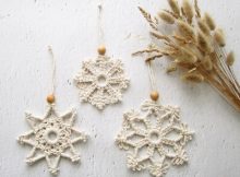 Macrame Snowflake Tutorials by PeloteEtCompagnie