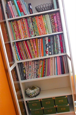 Mini Bolt Fabric Bolt Storage