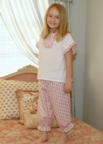 Patrón de pijama de niña Peggy Sue de RubyJeansCloset