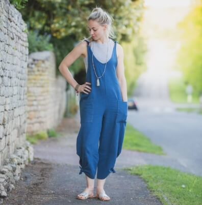 The Scilla Jumpsuit Digital Sewing Pattern by Sewillow