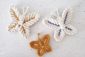 Macrame Butterfly Pattern by Pelote Et Compagnie