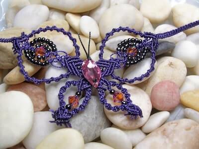 Macrame Butterfly Pattern by Zaney May