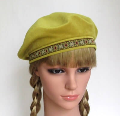 Women Beret Sewing Pattern by VITArty