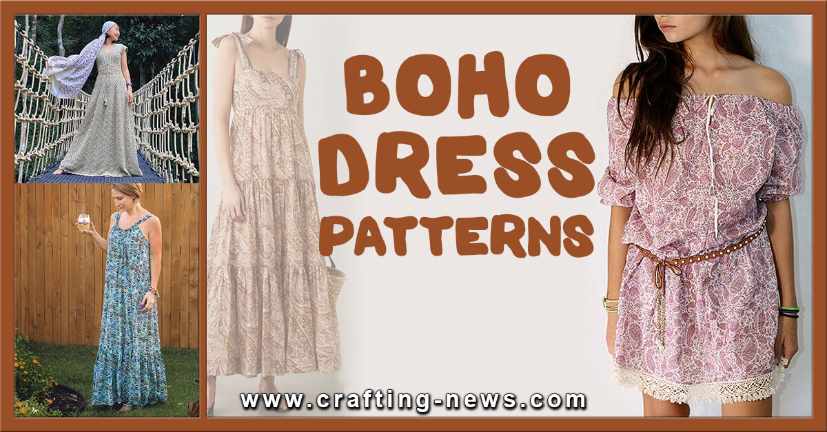 21 Boho Dress Patterns 