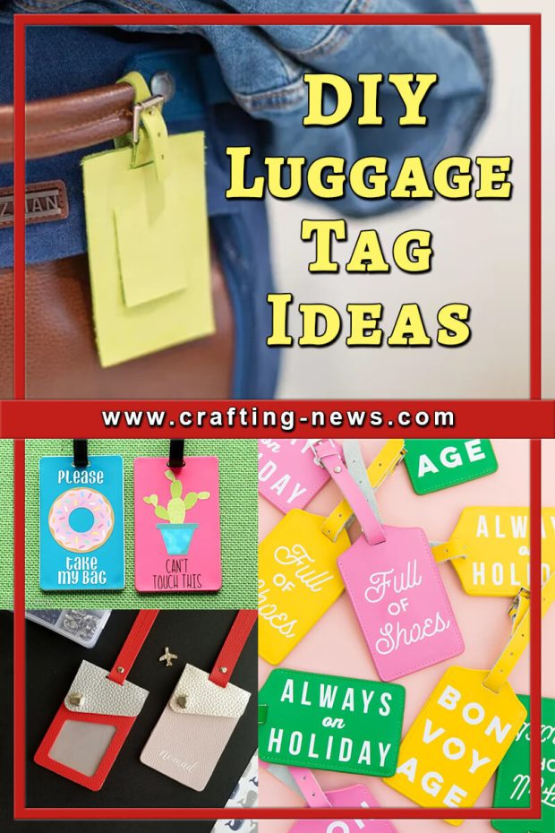 DIY LUGGAGE TAG IDEAS