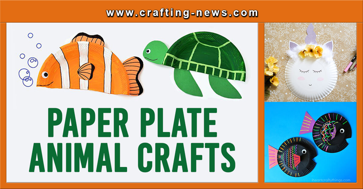 24 Paper Plate Animals Crafts